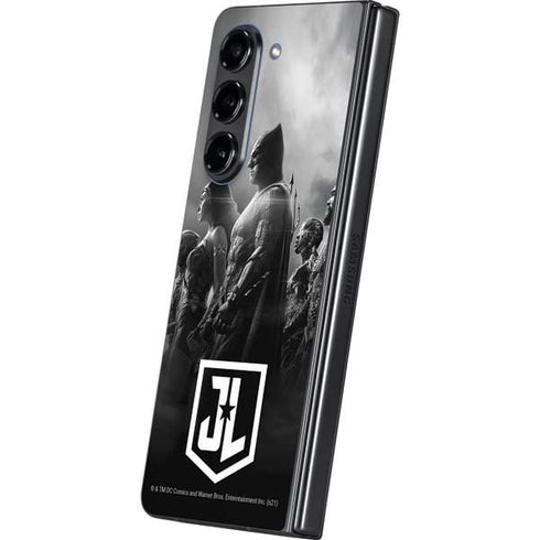 The Justice League (2017) Profile Characters Poster Galaxy Z Fold5 5G Skin